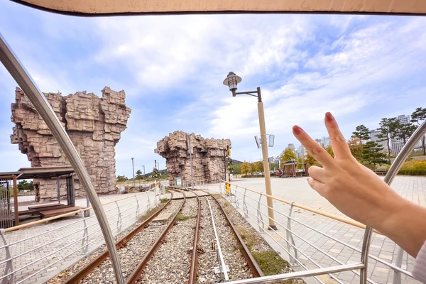 Yeongjongdo Seaside Rail Bike in Incheon
