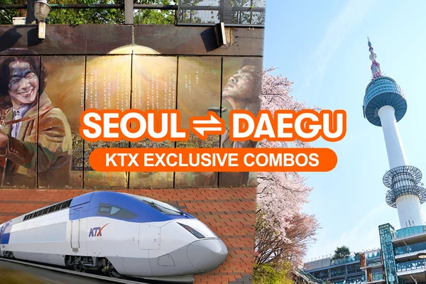 Seoul - Daegu KTX Train Ticket