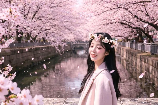 Jinhae Cherry Blossom Festival Tour from Seoul & Busan+ Flower Crown