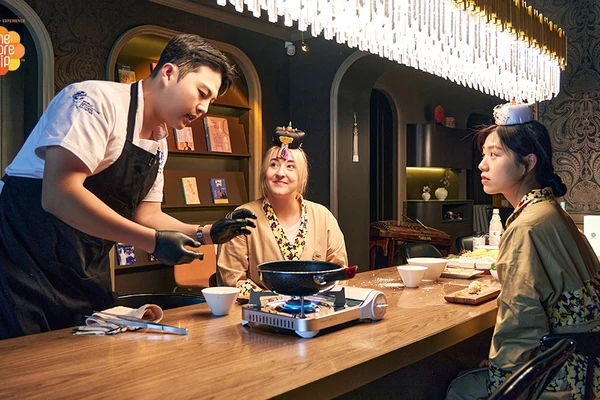 Korean Traditional Music & Dessert & Art Culture Experience