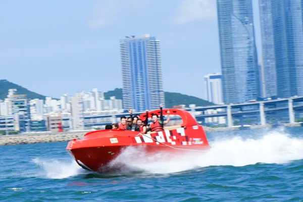 Jetboat Ride Experience at Gwangalli Beach, Busan