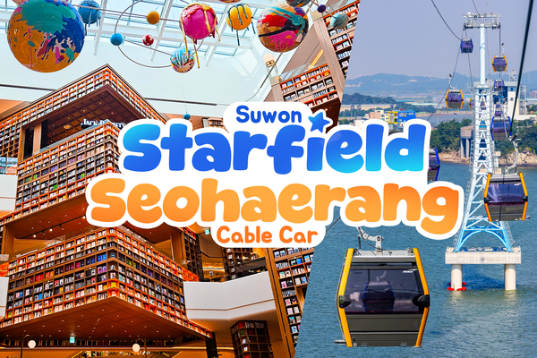 Seohaerang Cable Car, Gwangmyeong Cave & Suwon from Seoul (EG Tour)