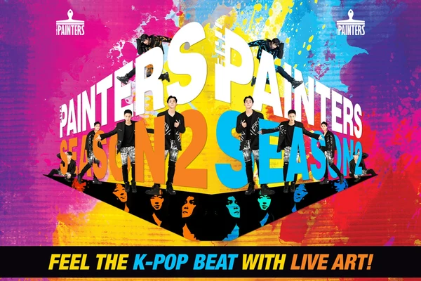 THE PAINTERS Live Art K-pop Dance Show in Seoul