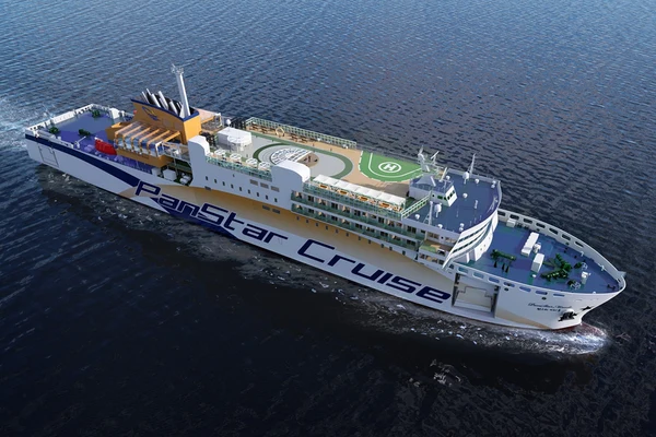Osaka - Busan Cruise Ferry by PANSTAR MIRACLE CRUISE