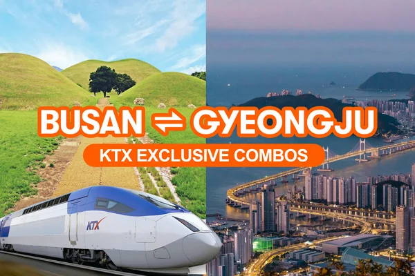 Busan - Gyeongju KTX Train Ticket