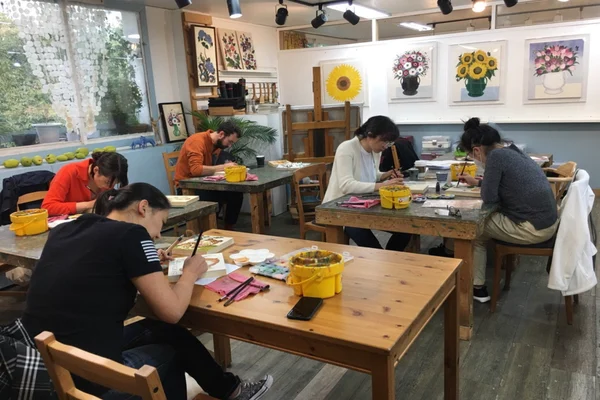 Seoul Traditional Korean Folk Painting with a story