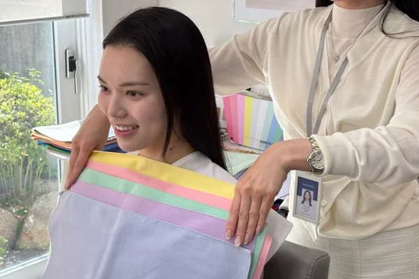 Total Image Making in Gwangalli, Busan (Personal Color+Make up Demo)