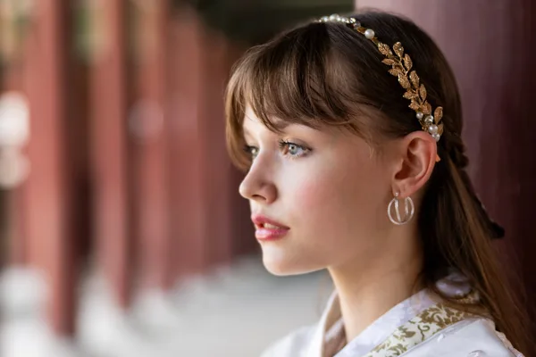 Cinematic Hanbok Photoshoot at Gyeongbokgung