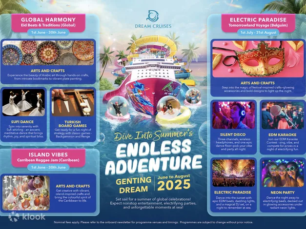 Genting Dream Cruise by Resorts World Cruises - Klook India