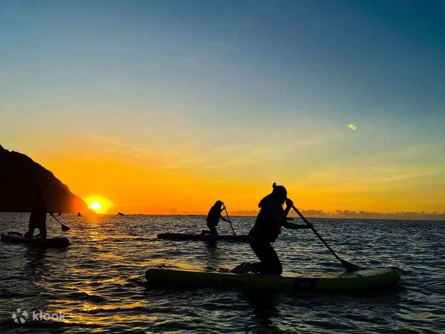 Р¤РѕС‚Рѕ Stand up Paddleboarding at Night HD