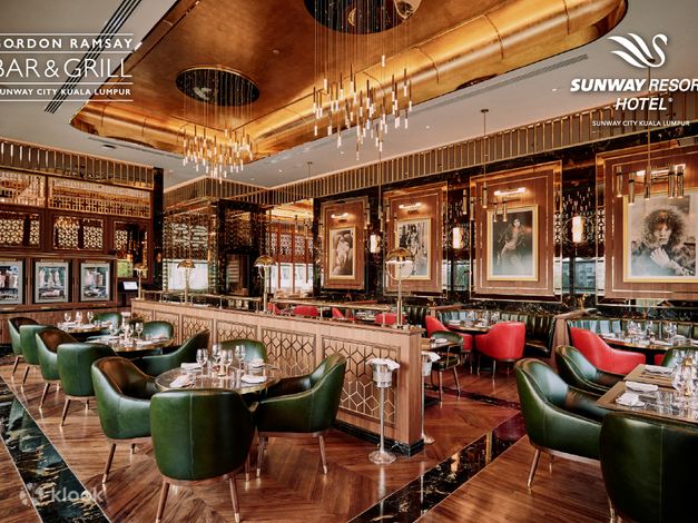 豪華餐飲與住宿：Gordon Ramsay Bar & Grill 含雙威度假村商務套房一晚住宿 - Klook香港