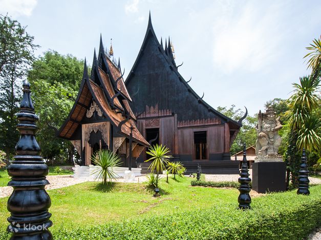 Join In The Most 3 Icons In Chiang Rai, White&-blue Temples, Black ...