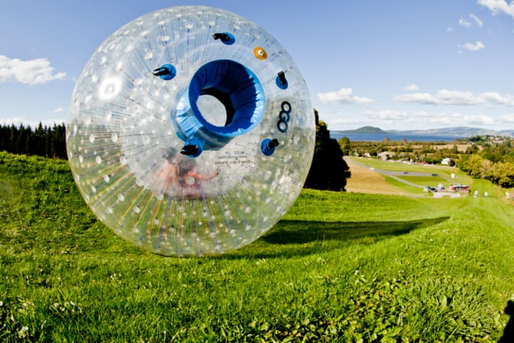 ZORB Inflatable Ball Adventure in Rotorua