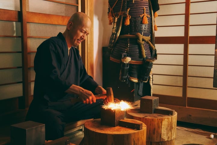 京都：铁匠铺正宗刀具制作体验