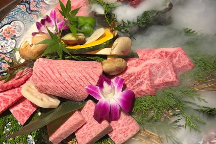 Yakiniku Hanamichi (華道) di Namba - Wagyu Beef & Kuroge Pork Yakiniku BBQ