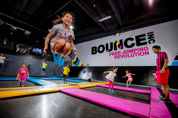 BOUNCE Freestyle Playground and Indoor Trampoline Park di Singapura
