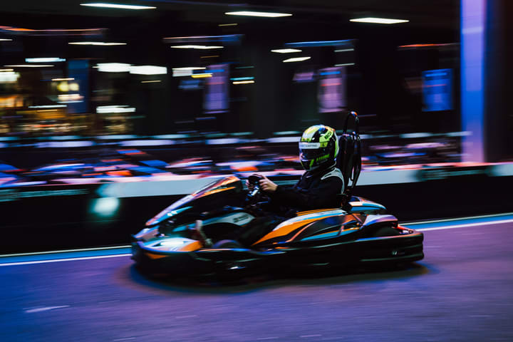 Indoor Electric Go-Kart Experience at Evolt Karting in Johor Bahru