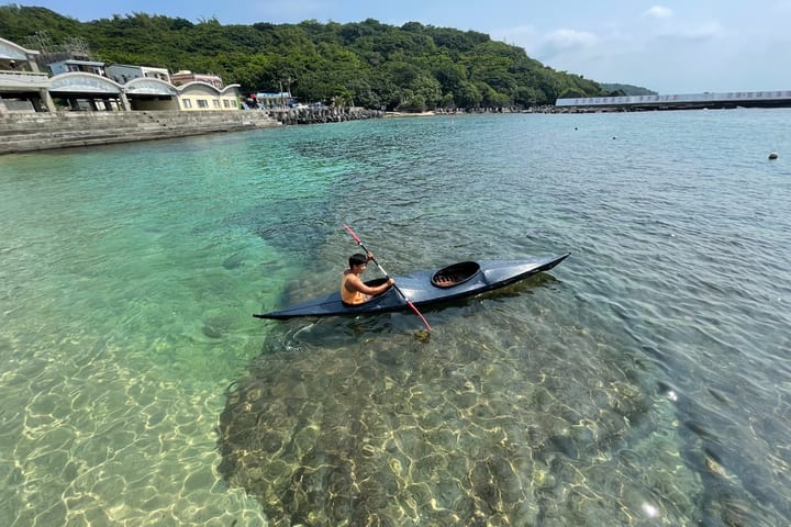 Pingtung, Xiaoliuqiu: Canoe & Transparent Canoe Experience: Sunrise Session, Sunset Session