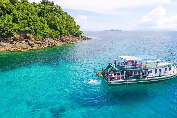 3 Island One Day Tour With Lunch from Trang