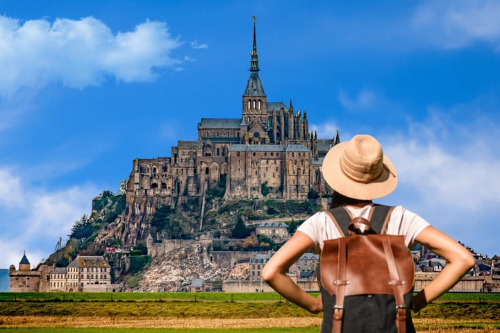 Tur Sehari Mont Saint-Michel dari Paris dengan Pemandu Berbahasa Mandarin