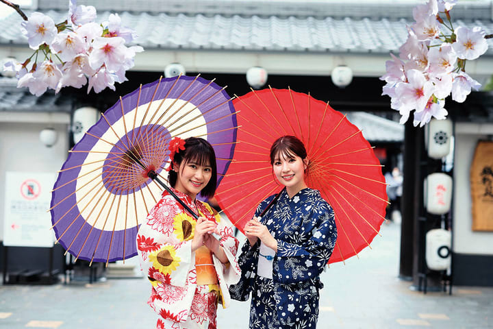 熊本城 & 城彩苑和服及浴衣体验