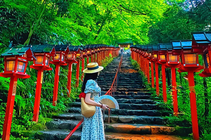 Tur Sehari Kyoto | Kuil Kifune & Hutan Bambu Arashiyama & Sanzen-in | Berjalan-jalan di Kyoto | Keberangkatan dari Osaka/Kyoto, Minimal 4 Orang
