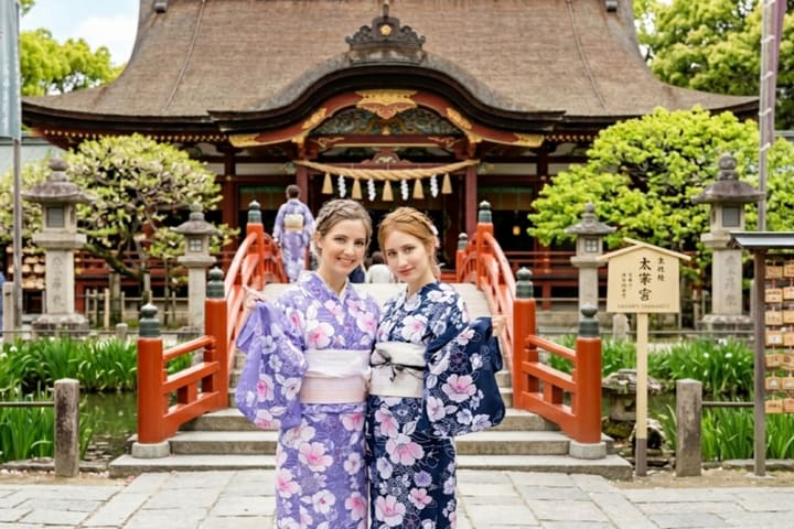 VASARA Kimono and Yukata Rental in Fukuoka