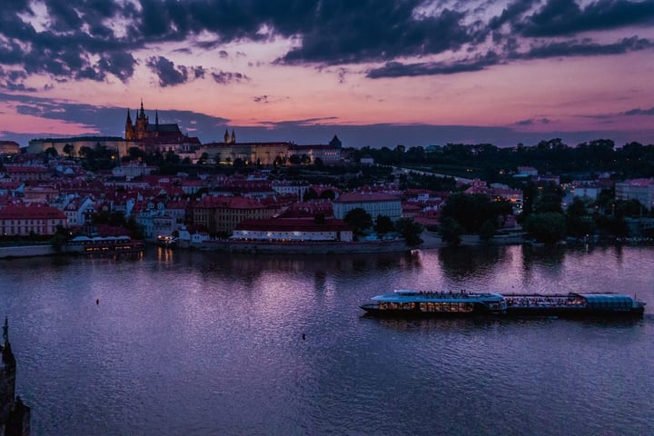 Prague River Dinner Cruise with Buffet and Live Music