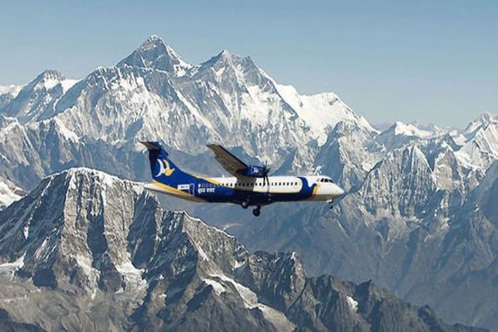Everest Mountain Flight from Kathmandu