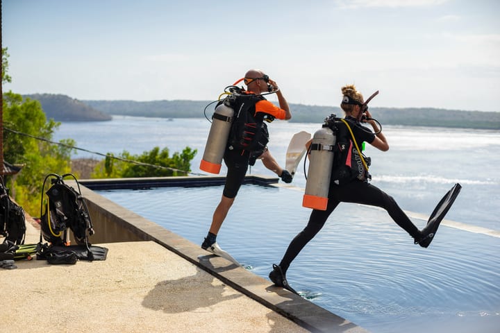 Discovery Scuba Dive atau Fun Dive di Nusa Penida oleh Dune Penida