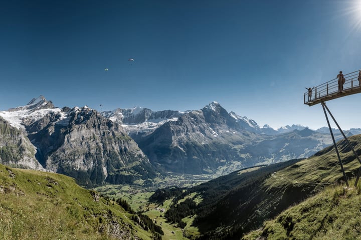 Grindelwald: Mount First Cable Car Ticket with First Cliff Walk