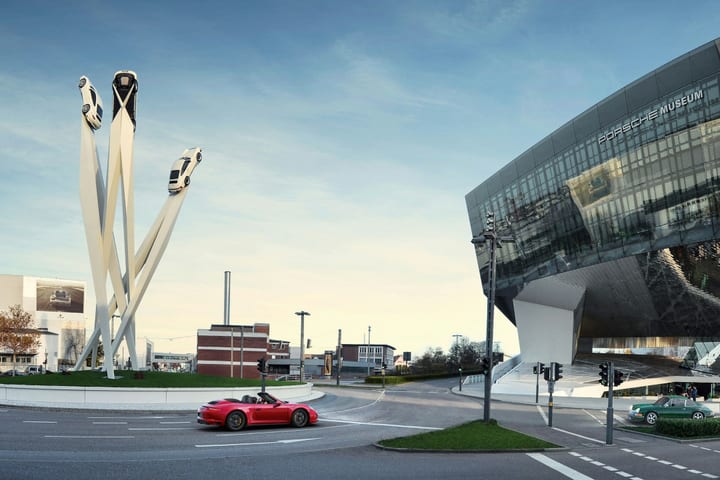 Porsche Museum in Stuttgart