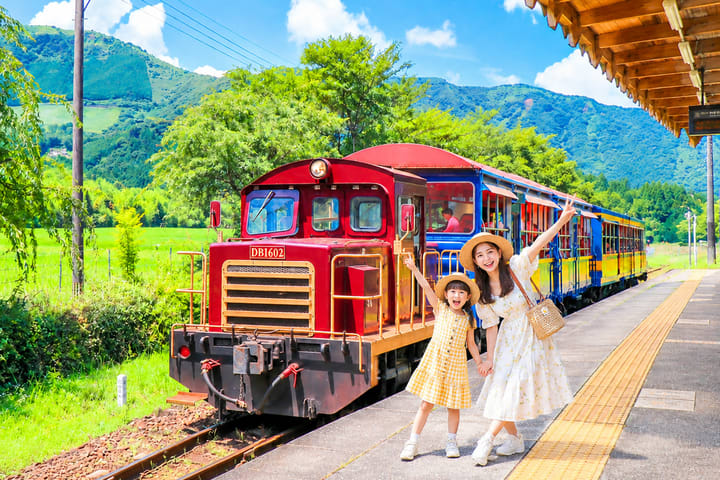 熊本列车体验之旅 | 南阿苏铁道&阿苏火山&熊本城一日游 (福冈出发)