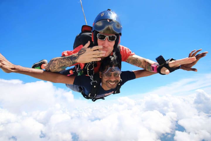 Tandem Skydiving by Thai Sky Adventures Pattaya with Transfer