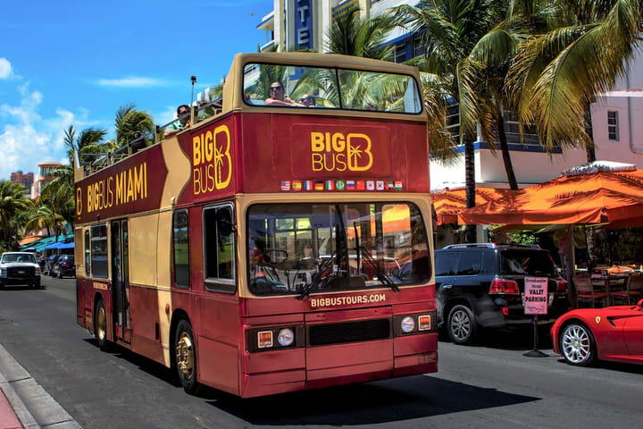 迈阿密 Big Bus 随上随下观光巴士之旅（敞篷）