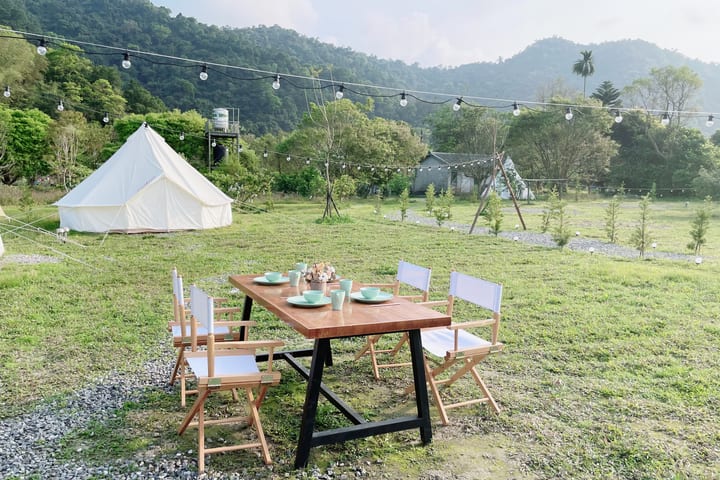 Yilan Tianye Sen Farm | Pengalaman Glamping Mewah dengan Satu Malam Dua Kali Makan | Area Pribadi