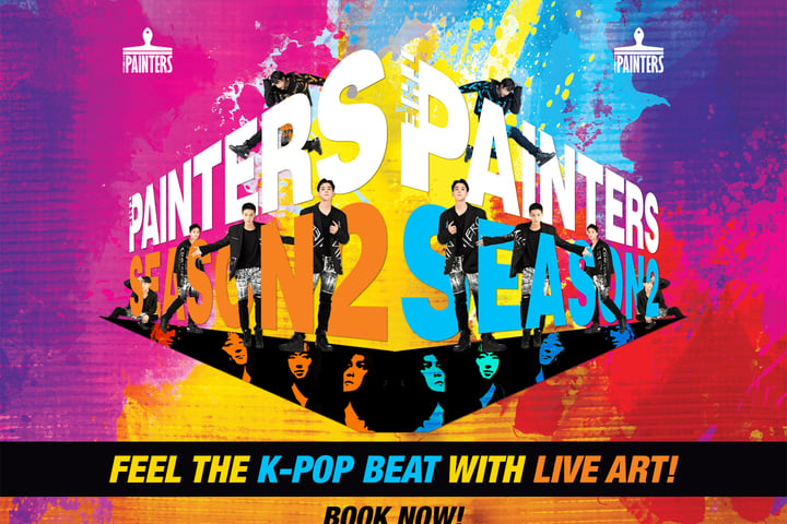 首尔THE PAINTERS涂鸦秀：K-Pop舞蹈表演