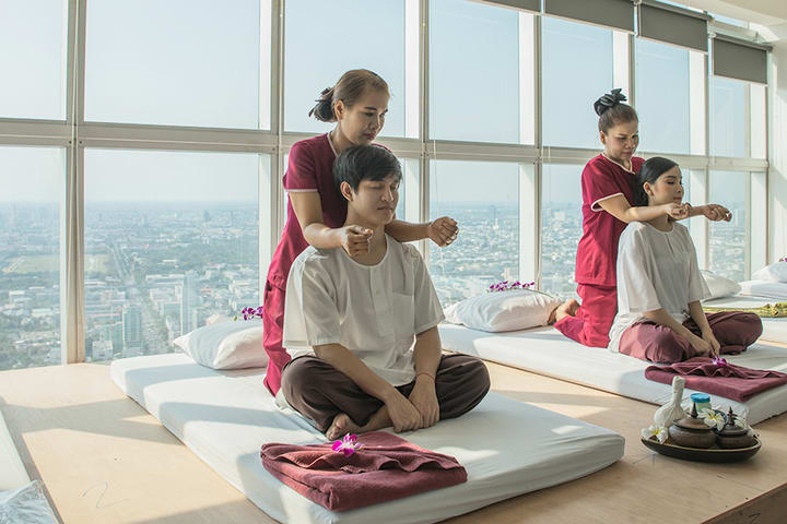 Sky Relax at Baiyoke Sky Hotel in Bangkok