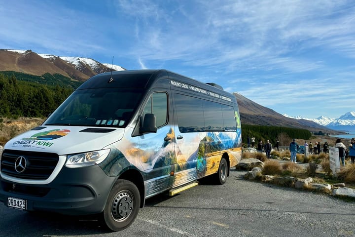 Tur Sehari Penuh Christchurch ke Queenstown dengan Mount Cook