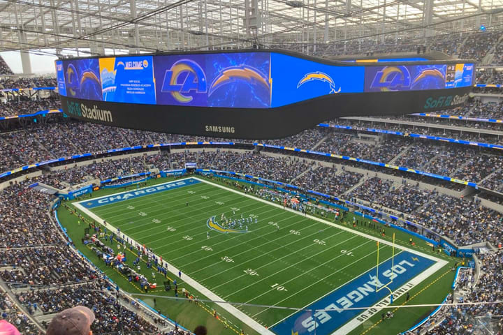 洛杉矶充电器足球队主场比赛（SoFi Stadium）