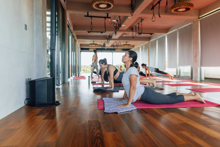 Yoga Class at Canggu Yoga Centre in Bali