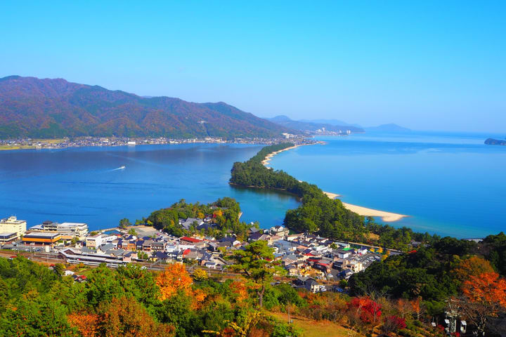 京都天桥立＆美山合掌村:含游览船＋缆车＋螃蟹午餐(可选大阪／京都上下车）