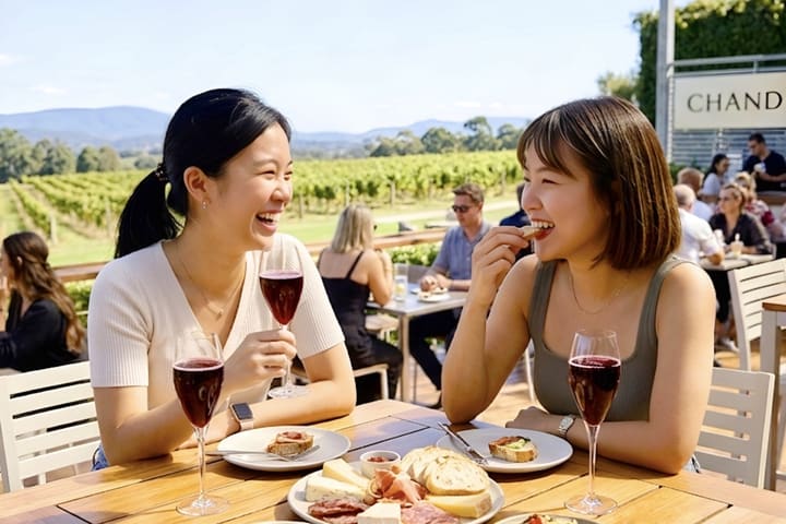 Yarra Valley Foodies Tour dengan Chandon, Keju & Kangaroo Safari