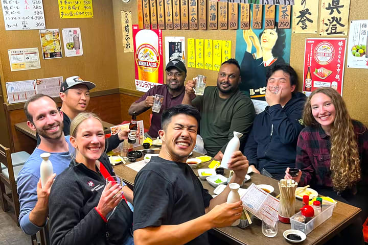 Osaka Dotombori Uranamba Local Bar & Izakaya Crawl Tour