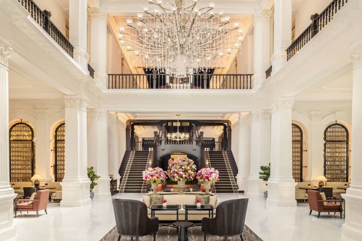 The Grand Lobby Afternoon Tea at Raffles Hotel Singapore