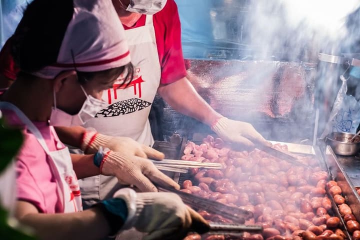 Keelung | Perjalanan Kuliner Pasar Malam Miaokou | Panduan Makanan Ringan Khas Taiwan