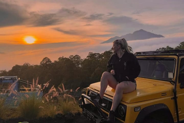 Trunyan Batur Sunrise Jeep With Paperhills Kintamani Cafe