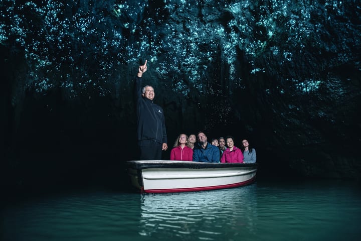 Waitomo Glowworm Caves Boat Tour