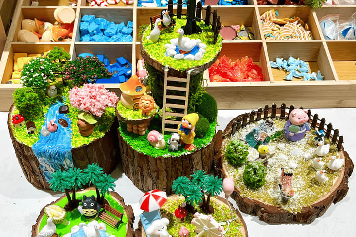 Workshop Pembuatan Lanskap Miniatur