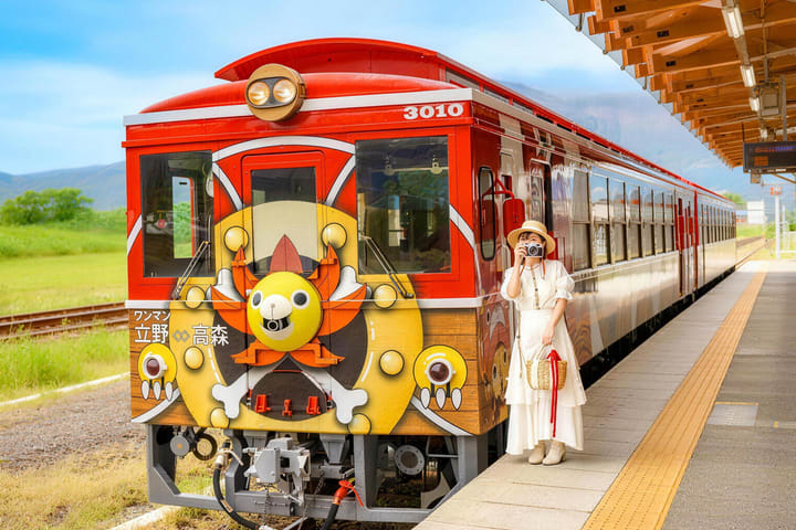 Tur Sehari Kereta Api Minamiaso Kumamoto & Kusasenri & Kastil Kumamoto / Pemandian Air Panas Kurokawa (Pergi-Pulang dari Fukuoka)